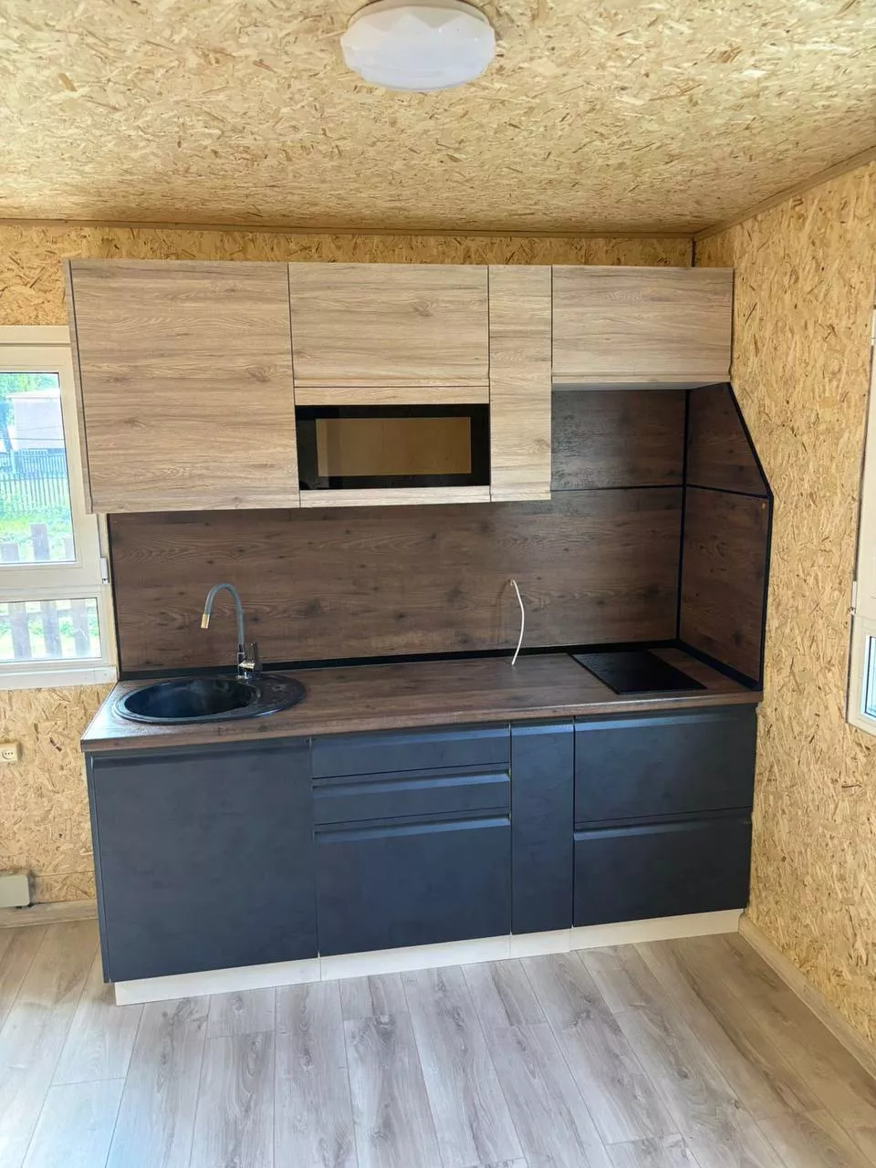 Модульная кухня Бруклин Клен скандинавский Модульная кухня Бруклин Клен скандинавский