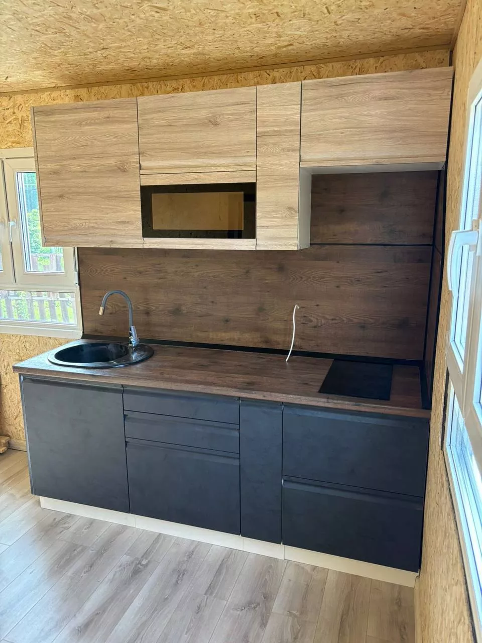 Модульная кухня Бруклин Клен скандинавский Модульная кухня Бруклин Клен скандинавский